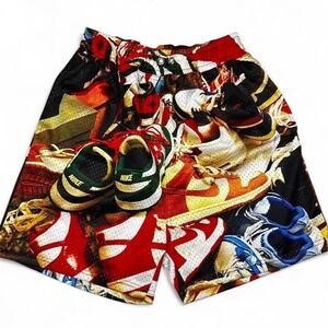 Streetwear Mens‎ Basketball Shorts Sneaker Skater Mesh XL Bold Dopamine Athletic